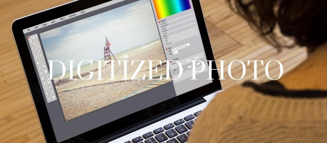 What is a digitized photo